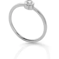 Orphelia 'Classic' Dames 925 Zilveren Ring - Zilver ZR-7526
