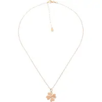 Orphelia 'Cardinale' Dames 925 Sterling Zilveren Ketting met Hanger - Roze ZK-7186/RG