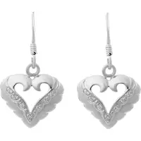 Orphelia Dames 925 Sterling Zilveren Hangoorbellen - Zilver ZO-5247