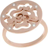 Orphelia Dames 925 Sterling Zilveren Ring - Roze ZR-7079/1