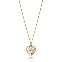 Orphelia 'Euphoria' Dames 925 Sterling Zilveren Ketting met Hanger - Goud ZH-7522/G