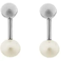 Orphelia 'Aliena' Dames 925 Sterling Zilveren Hangoorbellen - Zilver zo-7373