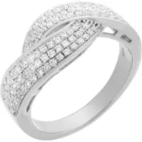 Orphelia Dames 925 Sterling Zilveren Ring - Zilver ZR-3513