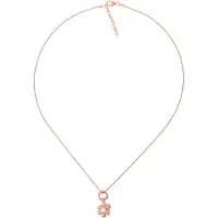 Orphelia Dames 925 Sterling Zilveren Ketting met Hanger - Roze ZH-4854/1