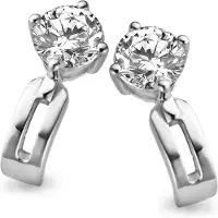 Orphelia Dames 925 Sterling Zilveren Stud Oorbellen - Zilver ZO-5142
