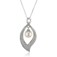 Orphelia Dames 925 Sterling Zilveren Ketting met Hangertje - Zilver ZH-4795