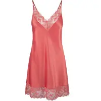 Lingadore Night Slipdress Spiced Coral | Maat: M | Kleur: Spiced Coral