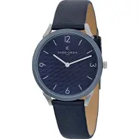 Pierre Cardin Pigalle Stripes herenhorloge Blauw CPI.2017