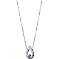 Orphelia 'Kiana' Dames 925 Sterling Zilveren Ketting - Zilver ZK-7487