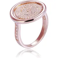 Orphelia Dames 925 Sterling Zilveren Ring - Roze ZR-7444/RG