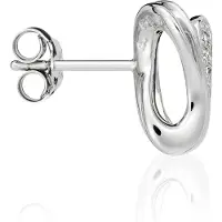Orphelia Dames 925 Zilveren Stud Oorbellen - Zilver ZO-5016