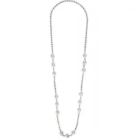 Orphelia Dames 925 Sterling Zilveren Ketting - Roze ZK-7462