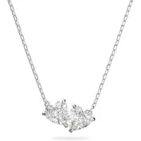 Swarovski Ketting 'Attract Soulmates' zilver / transparant