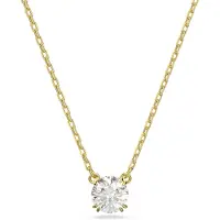 Swarovski Ketting 'Constella' goud / transparant