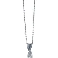 Orphelia Dames 925 Sterling Zilveren Ketting met Hanger - Zilver ZH-6028