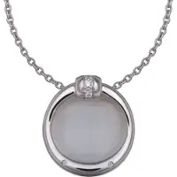 Orphelia Dames 925 Sterling Zilveren Ketting met Hanger - Zilver ZH-4561