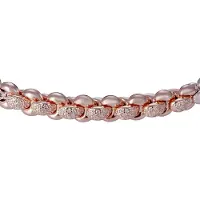 Orphelia 'Jada' Dames 925 Sterling Zilveren Armband - Zilver/Rosé ZA-7395