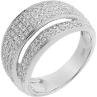 Orphelia Dames 925 Sterling Zilveren Ring - Zilver ZR-3520