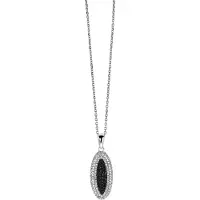 Orphelia Dames 925 Sterling Zilveren Ketting met Hanger - Zilver ZH-4799