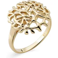 Orphelia Dames 925 Sterling Zilveren Ring - Goud ZR-7502/G