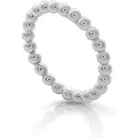 Orphelia 'Unity' Damesring van 925 Sterling Zilver - Zilver ZR-7541