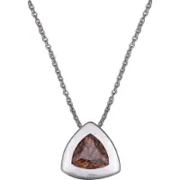Orphelia Dames 925 Sterling Zilveren Ketting met Hanger - Zilver ZH-4567