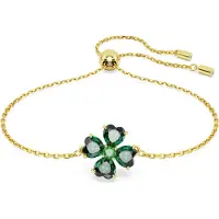 Swarovski Armband 'Idyllia' goud / groen