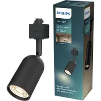 Philips EasyLink Shea - Spot - GU10 fitting - Maximaal wattage: 7W - Zwart - Railverlichting