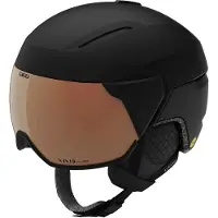 Giro Skihelm Unisex Aria Spherical Matte Black/Vivid Copper-55,5 - 59 cm