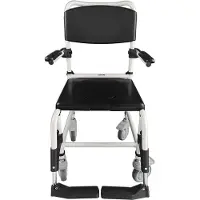 Orange Medicals Douche Toiletstoel op Wielen