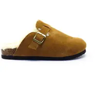 Shoecolate 8.25.55.030 Slippers | Maat 36 Dames Cognac