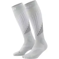 Cep Ski Touring Merino Socks Tall 3.0, skisokken, dames, lichtgrijs