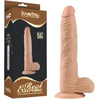 Lovetoy Real Extreme - dildo met zuignap - 24 cm
