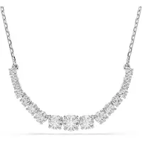 Swarovski Ketting zilver / transparant
