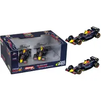 Carrera Speelgoedvoertuig Auto - Red Bull Racing Formule 1 - Max Verstappen No.1 - Sergio Perez No.11 - Pull Back Auto - Terugtrekauto - 1:43