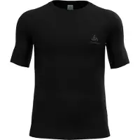 Odlo Ondershirt Men Crew Neck S/S Performance Wool 140 Base Layer Top Black-S