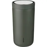Stelton - To Go Click Vacuum Insulated Cup - Soft Dark Forest - 0.2 l