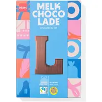 HEMA Chocoladeletter melk L 140g