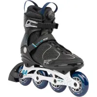 K2 - F.I.T. 84 Boa Black Blue - Recreatie Fitness Skates - 44