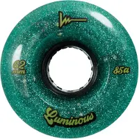 Luminous - LED Special 62mm 85A - Rolschaats Wielen - Jade Glitter