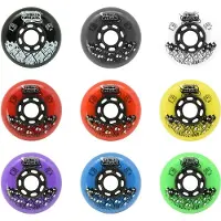 On24 - 72mm Street Invaders 4-pack - Skate Wielen - Blauw