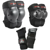 Triple 8 - Saver Series 3 Pack Zwart - Beschermset - JR