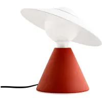 Stilnovo Design tafellamp Fante, rood, Woon-/ Eetkamer, Kunststof, Design, tafellamp