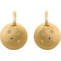 Orphelia 'Linn' Dames 925 Sterling Zilver Oorbellen - Goud ZO-7130/G