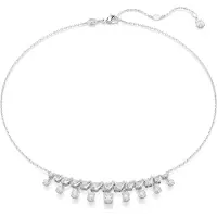 Swarovski 'Idyllia' Dames Ketting van Basismetalen - Zilver 5692637