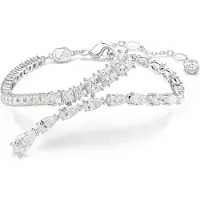 Swarovski 'Matrix' Dames Armband van Basismetalen - Zilver 5693154