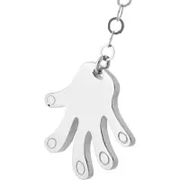 Orphelia Dames 925 Sterling Zilveren Ketting - Zilver ZK-2575
