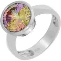 Orphelia Dames 925 Sterling Zilveren Ring - Zilver CC-48