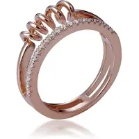 Orphelia Dames 925 Sterling Zilveren Ring - Roos ZR-7438