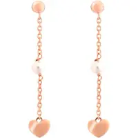 Orphelia 'Nahara' Dames 925 Sterling Zilveren Oorbellen - Roos ZO-7378